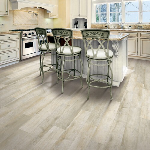 Hardwood flooring in kitchen | Herman's Carpets